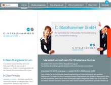 Tablet Screenshot of cstelzhammer.ch